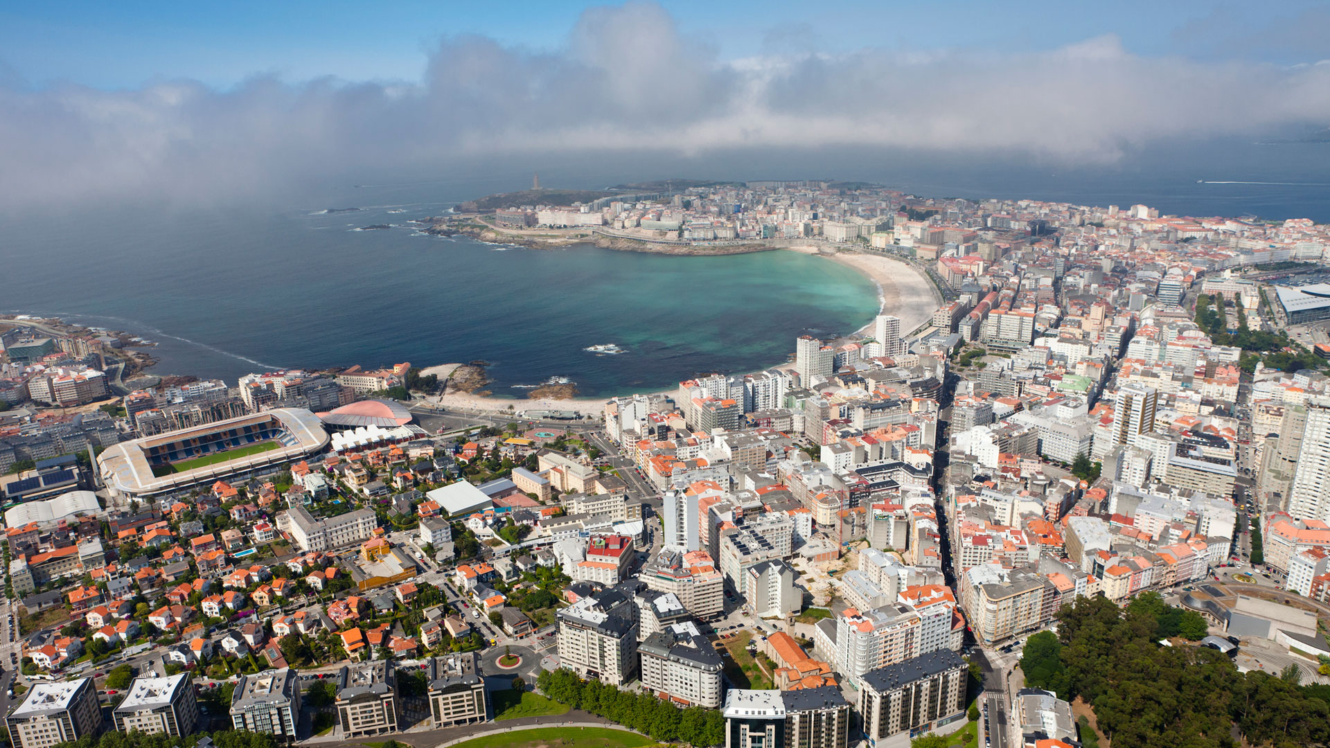 A photo of A Coruña (Spain)